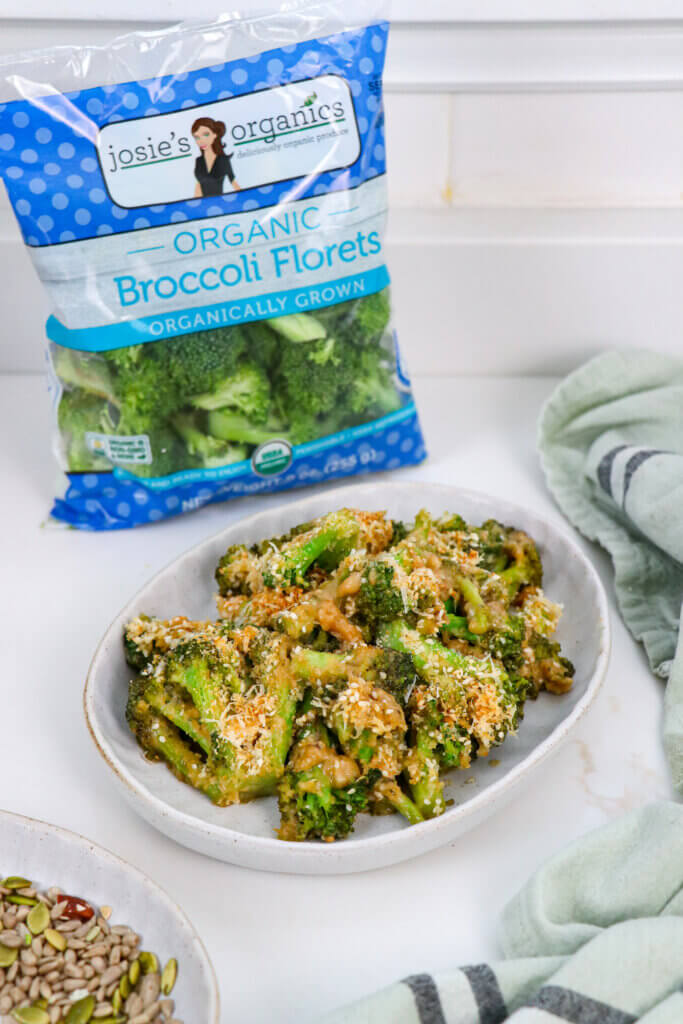 Miso Sesame Glazed Broccoli