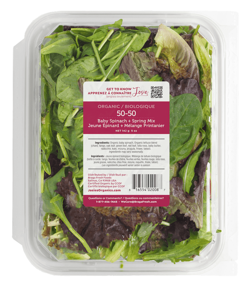 Organic baby spinach shops walmart